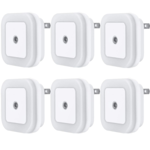 6-Pack Dusk to Dawn LED Plug-in Night Light