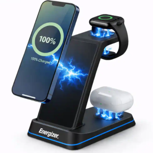 Energizer 3-in-1 15W Qi Wireless Charging Station