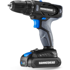 Hammerhead 20V Cordless Drill Driver w/Battery