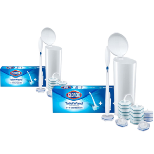 Clorox 2-Pack Disposable Toilet Cleaning System w/Refills