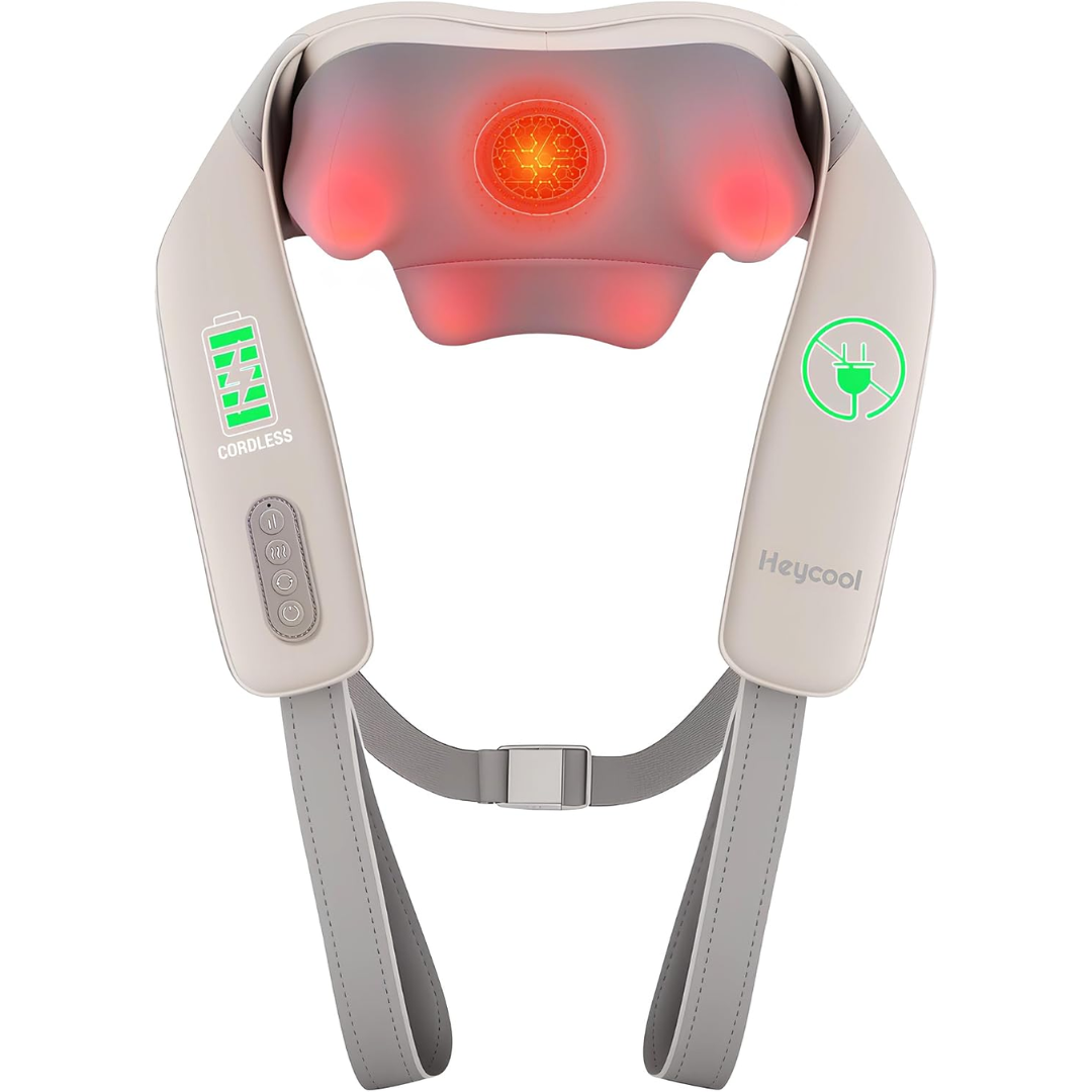 Cordless Heated Neck & Shoulder Massager