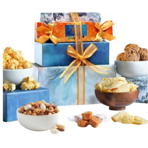 Broadway Basketeers Mother's Day Kosher Snack Gift Tower