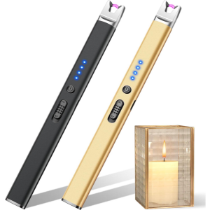 2-Pack USB Rechargeable Plasma Arc Lighters