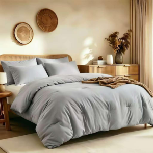 Queen Bed Comforter Set w/2 Pillowcases