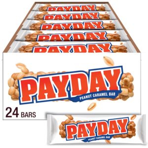 Payday 24-Count Peanut Caramel Bars