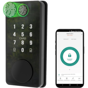 Electronic Fingerprint Smart Deadbolt Lock w/App