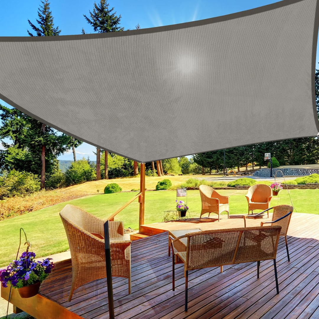 Heavy Duty Patio 13' Sun Shade Sail