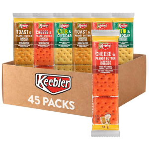 Keebler 45-Pack Sandwich Crackers Variety Pack