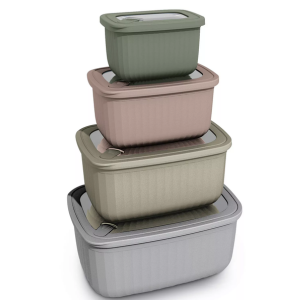 Art & Cook 8-Piece Nested Bowl Set w/Lids