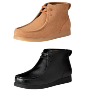 Amazon Essentials Men's Faux Leather Chukka Boots