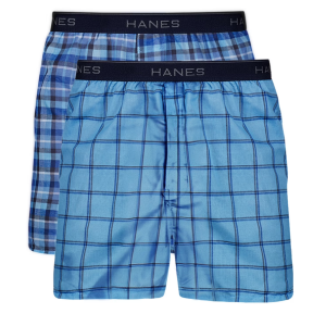 2-Pack Hanes Tagless Boxers