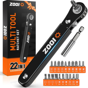 90-Degree 22-Pack Ratchet Screwdriver Set