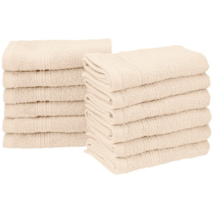 12-Piece Cotton Face Towel Set