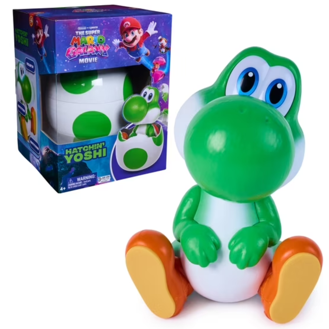 Super Mario Galaxy Hatchin' Yoshi Interactive Figure