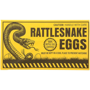 Set of 6 Rattlesnake Egg Envelopes