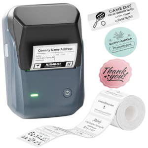 Bluetooth Thermal Label Printer w/Tape