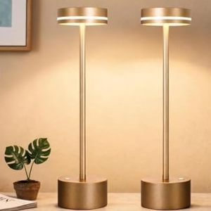 2-Pack Cordless 5000mAh Table Lamps