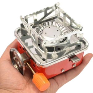 Stainless Steel 1-Burner Camping Stove