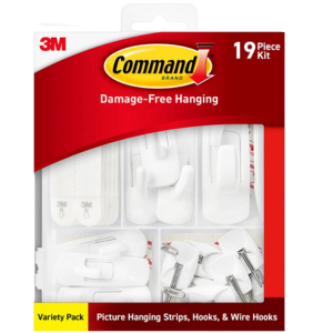 Command 19-Piece Hanging Strips Variety Pack