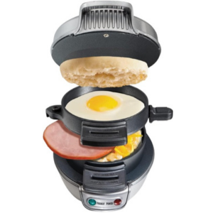 Hamilton Beach Breakfast Sandwich Maker w/Egg Cooker Ring