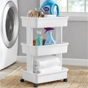 3-Tier Rolling Laundry Cart