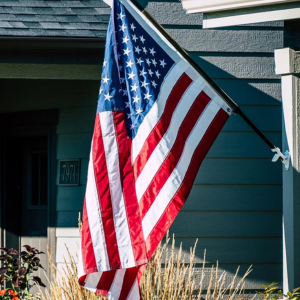 Outdoor American Flag