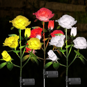 2-Pack Solar Integrated LED Garden Lights