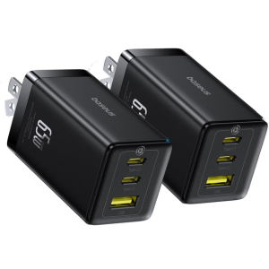 Baseus 2-Pack 65W USB C Charger