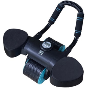 Automatic Rebound Wheel Ab Roller w/Timer