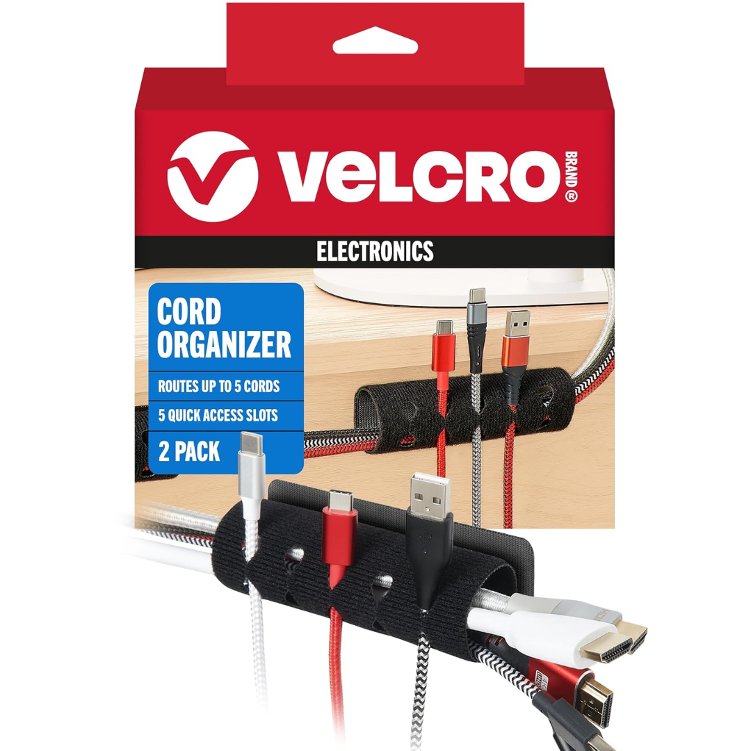 Velcro 2-Pack Cord Organizer