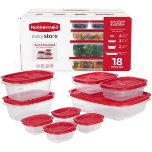 Rubbermaid 18-Piece Food Storage Containers