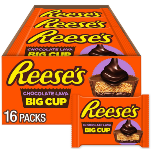 Reese's 16-Count Chocolate Lava Peanut Butter Cups