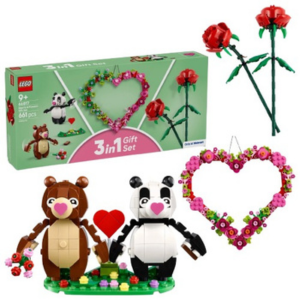 LEGO 661-Piece Hearts & Flowers Building Set