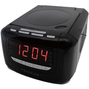 Sylvania Proscan USB Charging CD Clock Radio
