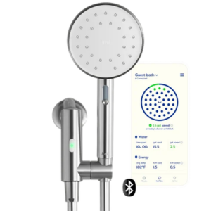 Smart 1.8GPM Water-Saving Shower Head w/App