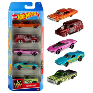 Hot Wheels 5-Count 1:64 Scale Die-Cast Toy Cars