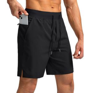 Men's Running Shorts w/Zipper Pockets