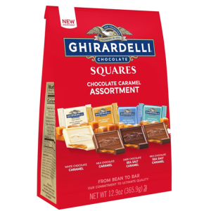 Ghirardelli Chocolate Caramel Assortment Squares