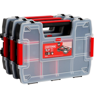 Craftsman 3-Pack 10-Compartment Small Parts Organizer