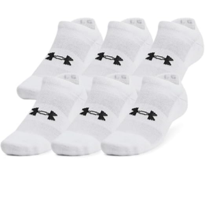 Under Armour 6-Pack No Show Socks