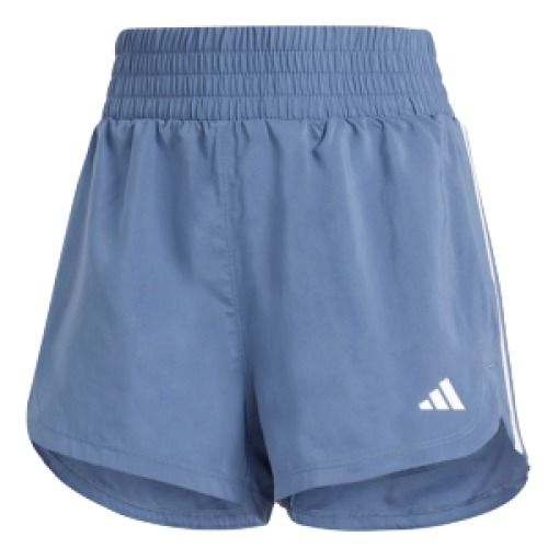 Adidas Women's Pacer 3-Stripes Woven High-Rise Shorts