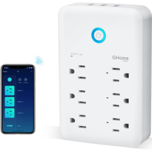 6-Outlet & 3-USB Smart Plug Surge Protector w/App