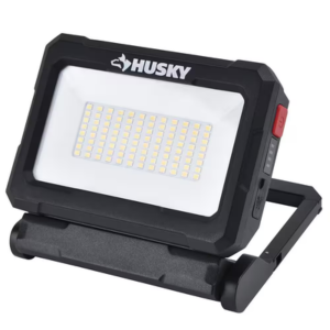Husky 2500-Lumen LED Rechargeable Work Light