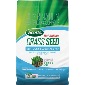 Scotts Turf Builder 2.4Lbs. Grass Seed Kentucky Bluegrass Mix