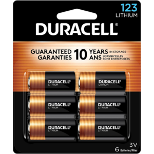 Duracell 6-Count Lithium Batteries