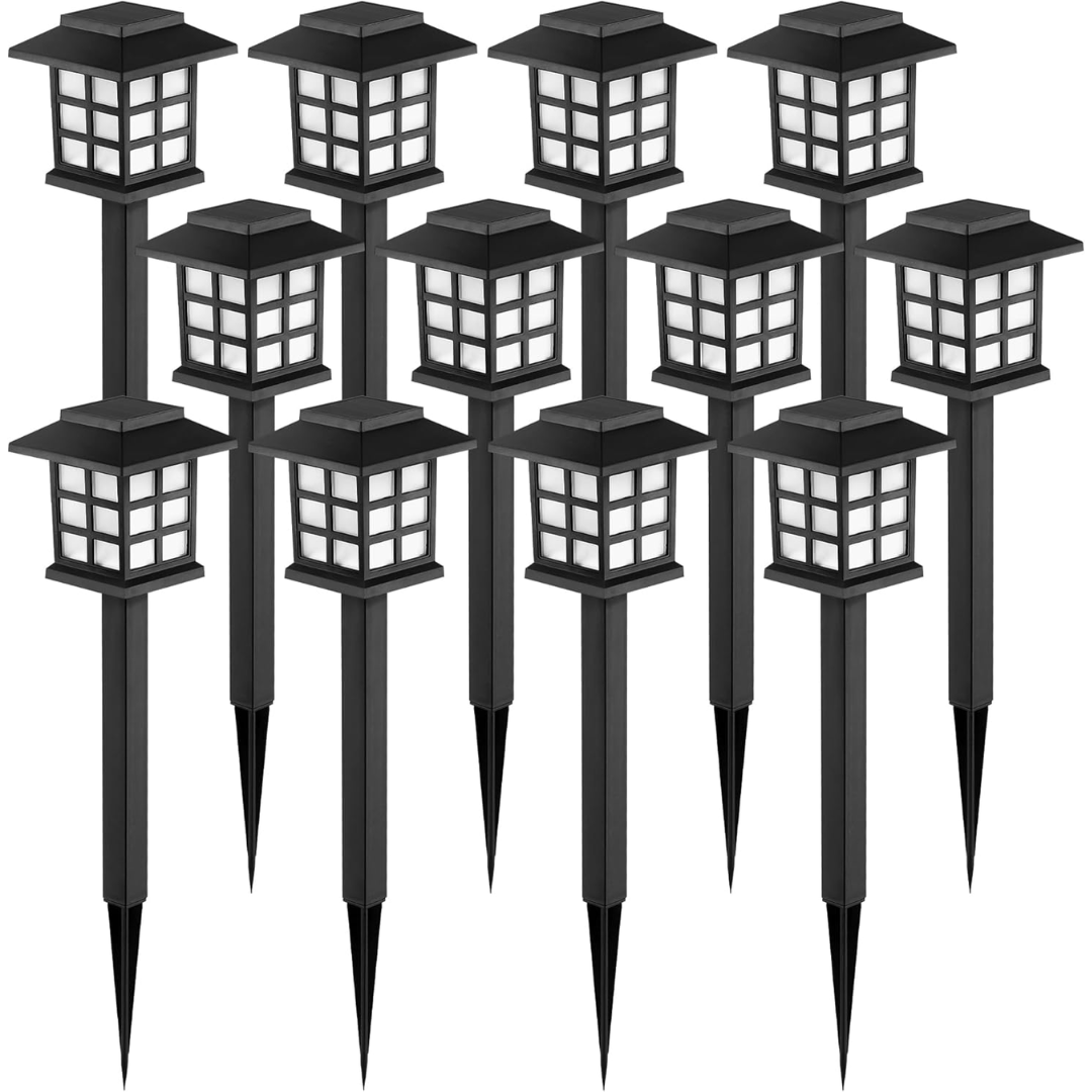 Outdoor 12-Pack Solar LED Lights