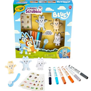 Crayola Deluxe Bluey Playset w/Washable Stickers