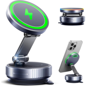 Magnetic MagSafe 15W 360° iPhone Car Mount Charger
