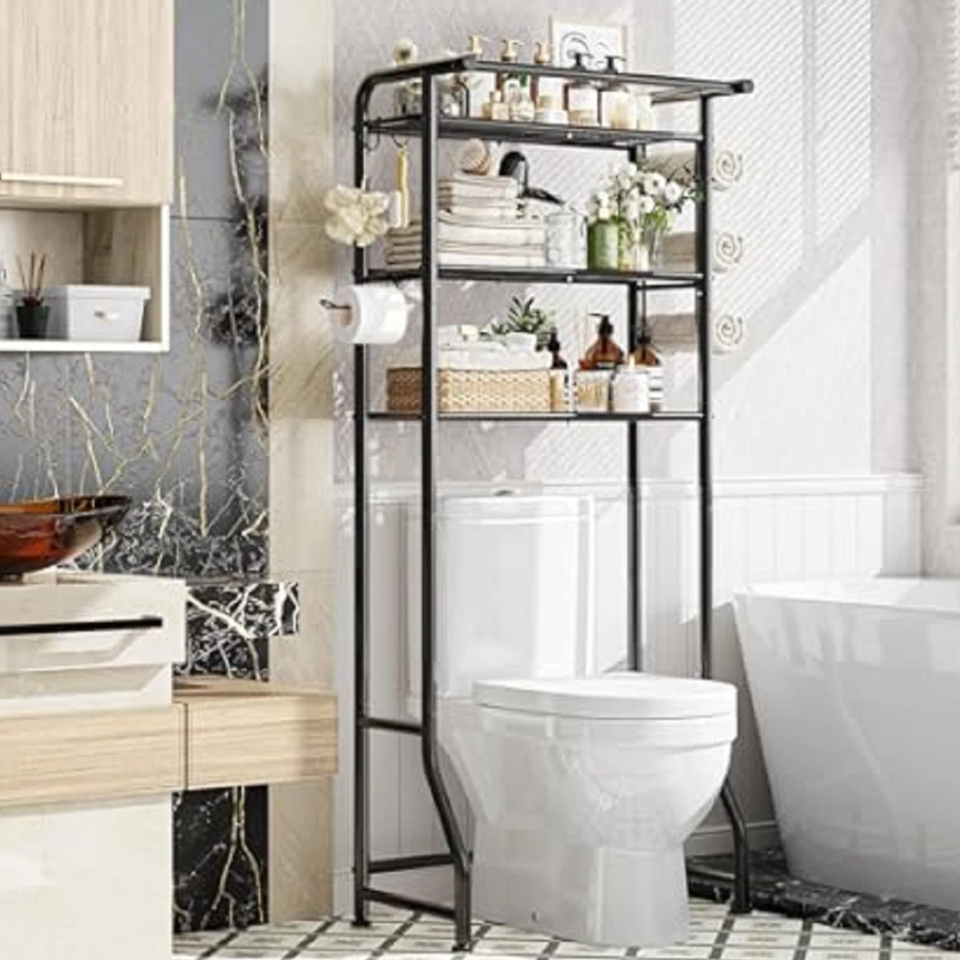 3-Tier Over The Toilet Rack
