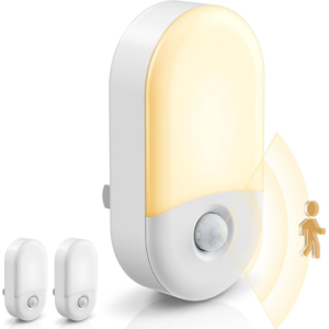 2-Pack Plug-In Motion Sensor Night Lights